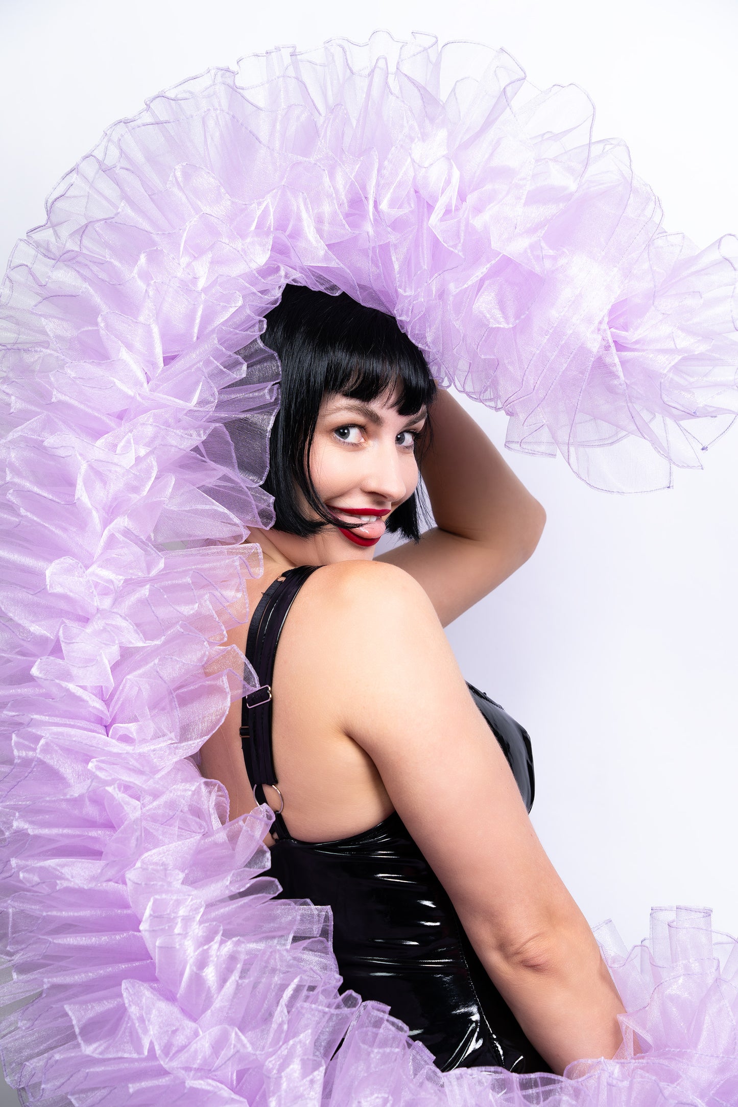 Lavender Organza Boa