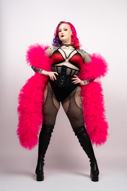 Hot Pink Tulle Boa