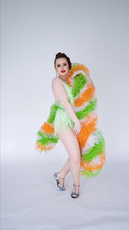 Irish Flag Organza Boa